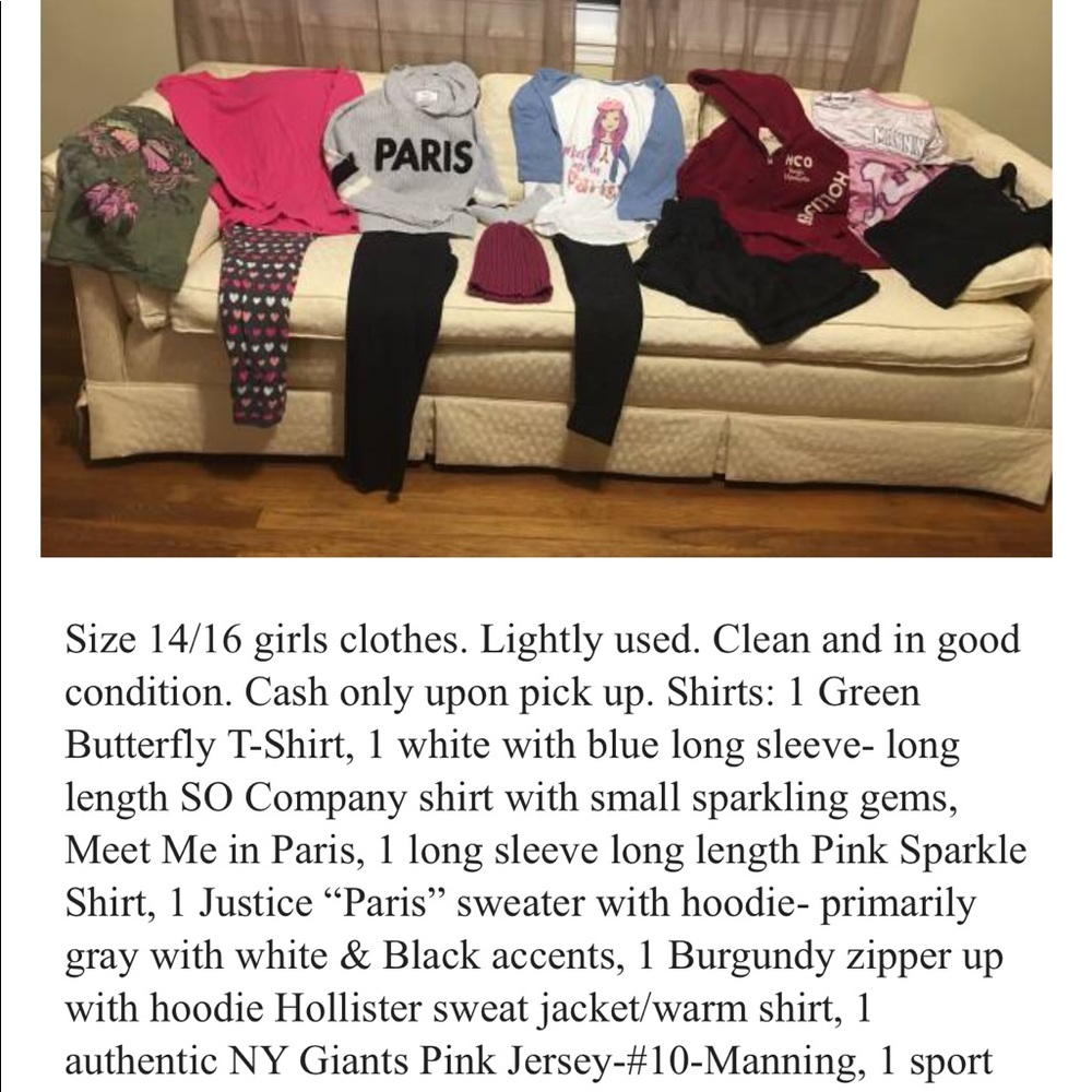 Size. 14/16 Girls Clothes